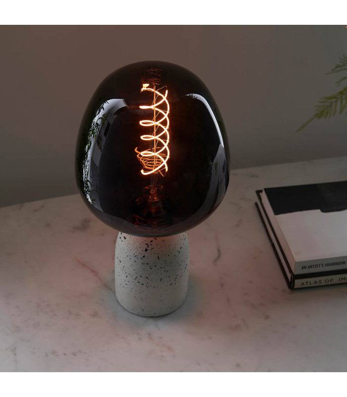 Helix E27 Bulb Smoked Glass-5