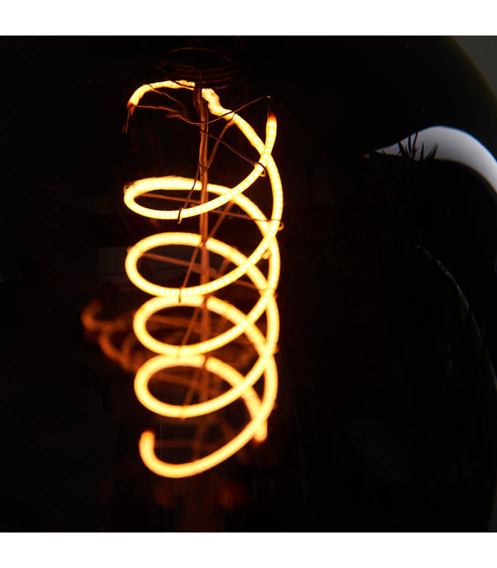Helix E27 Bulb Smoked Glass-7