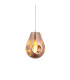 Europa Pendant Light Copper Metallic Glass Chrome-1