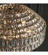 Beatrice Pendant Light Bright Nickel Clear Crystal Glass-6