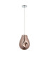 Europa Pendant Light Copper Metallic Glass Chrome-8