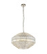 Beatrice Pendant Light Bright Nickel Clear Crystal Glass-8