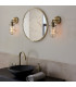 Crew Bathroom Wall Lamp Antique Brass-3