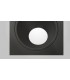 Recessed Downlight Square, 1 x GU10 (Max 12W), Matt Black - 6