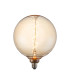 Spiral E27 Bulb Amber Glass-1
