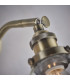Hansen - Twin Pack - Dome Wall Lamp Antique Brass Clear Glass-6