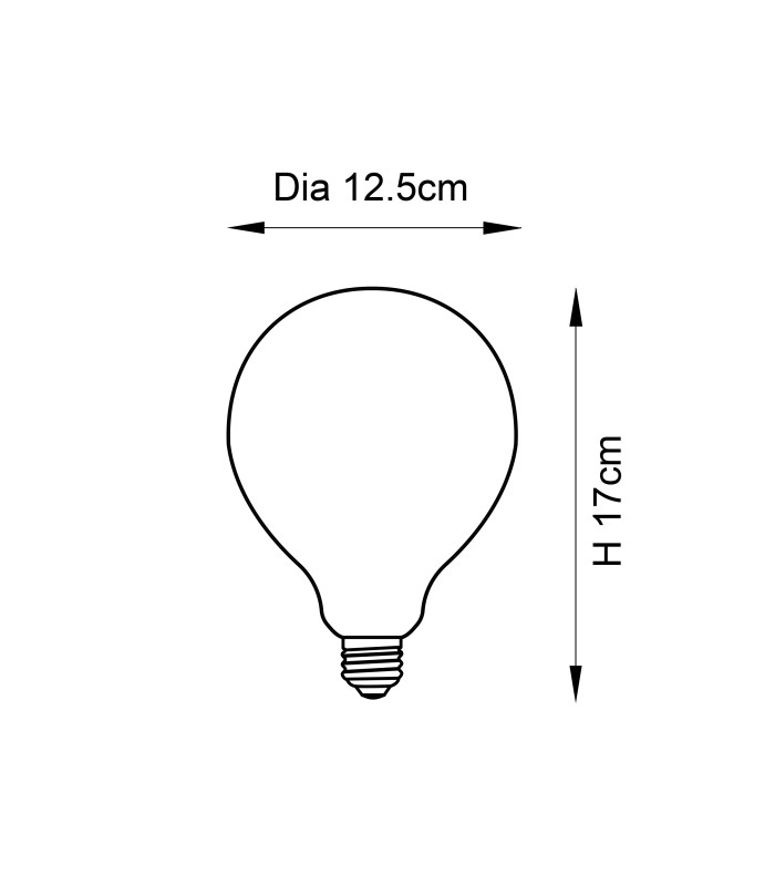 Opaline E27 Bulb Opal Glass-7