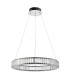 Laguna Pendant Light Chrome Clear Crystal-9