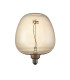 Swirl E27 Bulb Amber Glass-6