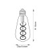 Twist E27 Bulb Clear Glass-9