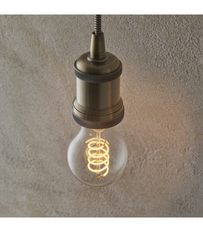 Spiral GLS E27 Bulb Clear Glass-4