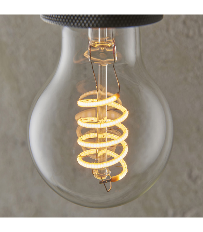 Spiral GLS E27 Bulb Clear Glass-5