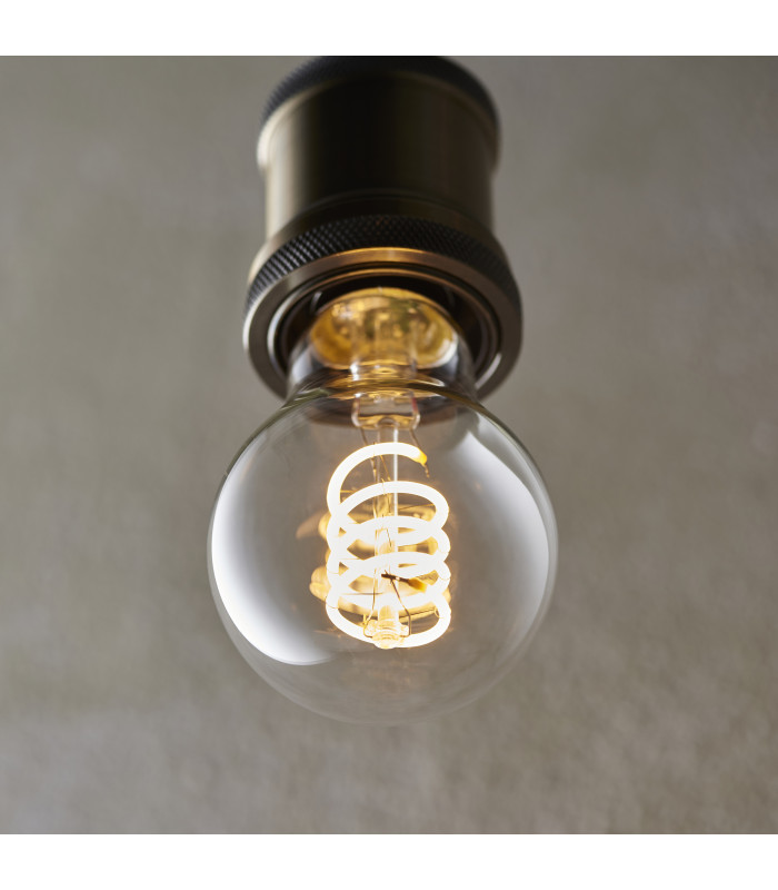 Spiral GLS E27 Bulb Clear Glass-6