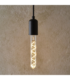 Spiral Tubular E27 Bulb Clear Glass-2
