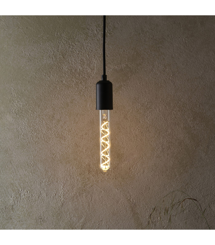 Spiral Tubular E27 Bulb Clear Glass-3