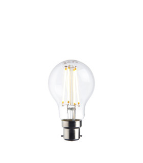 B22 LED Filament GLS Bulb Clear Glass-1