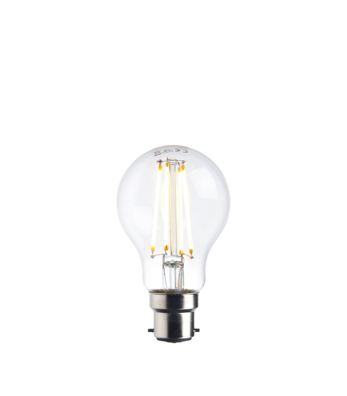 B22 LED Filament GLS Bulb Clear Glass-1