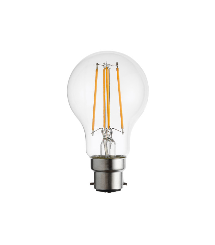 B22 LED Filament GLS Bulb Clear Glass-2