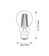 B22 LED Filament GLS Bulb Clear Glass-3