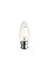 B22 LED filament candle Bulb Clear Glass-1
