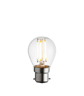 B22 LED filament golf Bulb Clear Glass-1