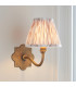 Anvil Curve & Ikat 16cm Wall Lamp Antique Brass Neutral Print-4