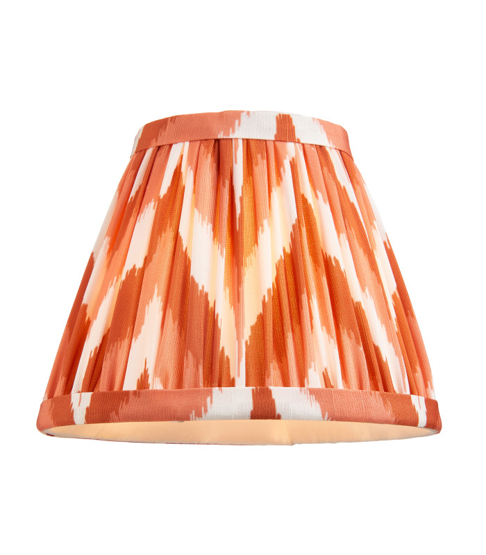 Anvil Curve & Zigzag 16cm Wall Lamp Antique Brass Apricot Orange-8