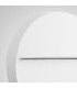 Flush Wall Lamp Small Round, 3W LED, 3000K, 155lm, IP54, Sand White - 4