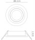 GU10 Swivel Recessed Downlight 9.2cm Round, 1 x GU10 Max 50W, Sand Black - 2