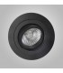 GU10 Swivel Recessed Downlight 9.2cm Round, 1 x GU10 Max 50W, Sand Black - 3