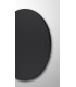 LED Wall Light 18cm Round 8W, 3000K, 1080lm, Matt Black - 6