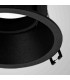 9.6cm Round Recessed Downlight GU10, Matt Black - 6