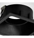 9.2cm Square Recessed Downlight GU10, Matt Black - 6