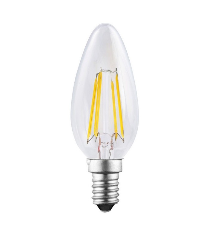 LED Candle E14, 4W Warm White 2700K - 3