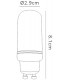LED Corn Type GU10 4W Warm White 3000K 360lm - 2