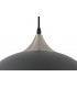 Dome Ceiling Pendant, 1 x E27, Sand Black, Satin Nickel - 7