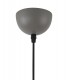 Dome Ceiling Pendant, 1 x E27, Sand Grey, Satin Nickel - 5