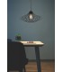 Caged Ceiling Pendant, 1 x E27, Matt Black - 4