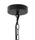 Caged Ceiling Pendant, 1 x E27, Matt Black - 6