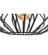 Caged Ceiling Pendant, 1 x E27, Matt Black - 9