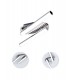 Ceiling Lamp, 2 x 9W LED, 4000K, 1153lm, IP44, Polished Chrome - 4