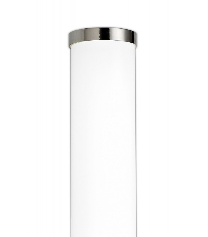 Bathroom Wall Lamp Small, 1 x 9W LED, 4000K, 621lm, IP44, Polished Chrome - 4