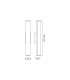 Bathroom Wall Lamp Large, 1 x 12W LED, 4000K, 848lm, IP44, Polished Chrome - 2