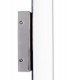 Bathroom Wall Lamp Large, 1 x 12W LED, 4000K, 848lm, IP44, Polished Chrome - 3