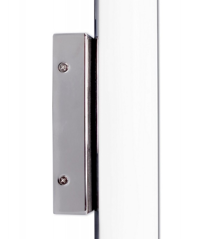Bathroom Wall Lamp Large, 1 x 12W LED, 4000K, 848lm, IP44, Polished Chrome - 3