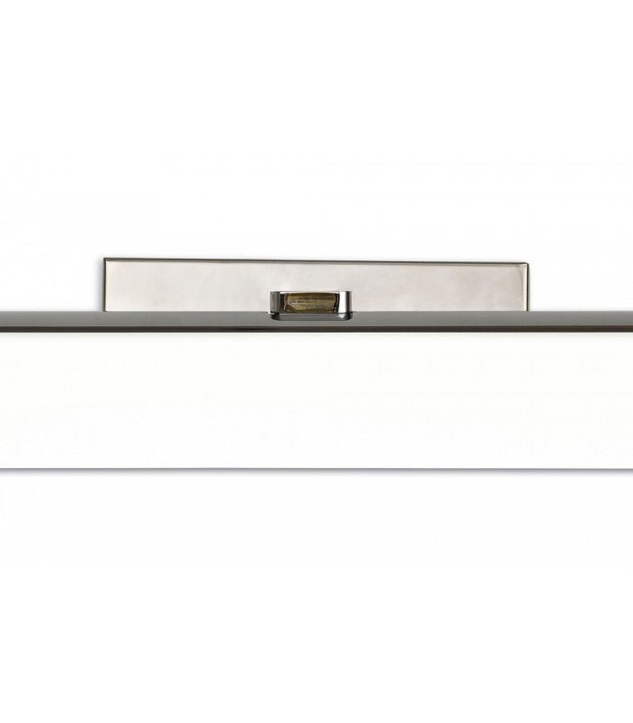 Bathroom Wall Lamp Over Mirror, 1 x 12W LED, 4000K, 795lm, IP44, Polished Chrome - 6