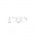 Bathroom Wall Lamp Small Adjustable, 1 x 6W LED, 4000K, 612lm, IP44, Polished Chrome - 2