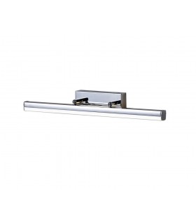 Bathroom Wall Lamp Medium Adjustable, 1 x 12W LED, 4000K, 1192lm, IP44, Polished Chrome - 1