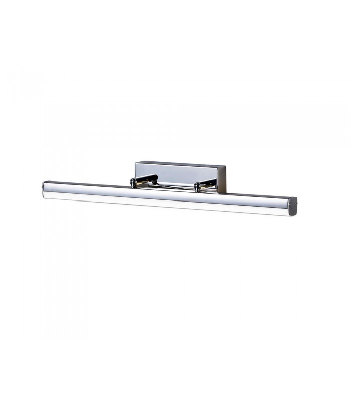 Bathroom Wall Lamp Medium Adjustable, 1 x 12W LED, 4000K, 1192lm, IP44, Polished Chrome - 1
