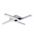 4 Light Ceiling, 4 x 6W LED, 4000K, 2210lm, IP44, Polished Chrome - 1
